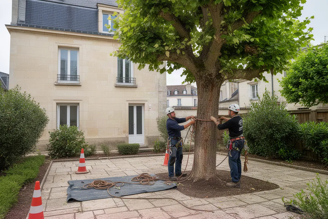À propos de notre entreprise d'élagage à Tours